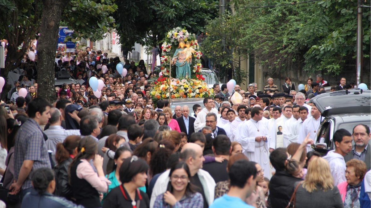 Fiesta patronal en la Parroquia Cristo Rey
